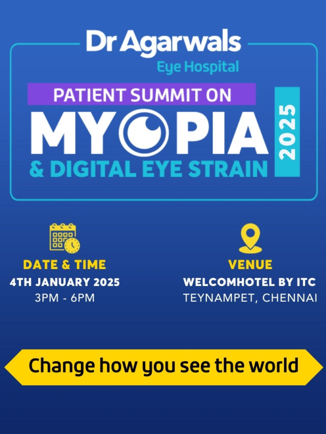 டாக்டர் அகர்வால்ஸ் மயோபியா உச்சி மாநாடு 2025 உடன் மங்கலுக்கு அப்பால் பார்க்கவும்!